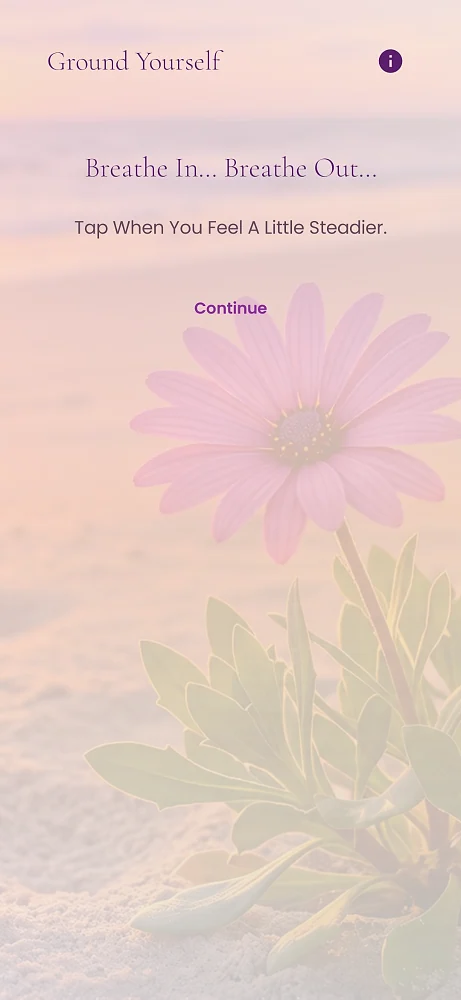 Healing Beyond Medicine: phone screen, light theme